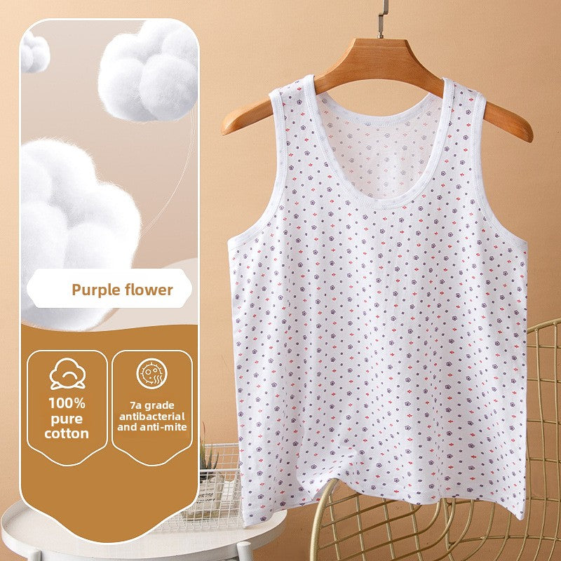 Cotton Sleeveless Vest for Women
