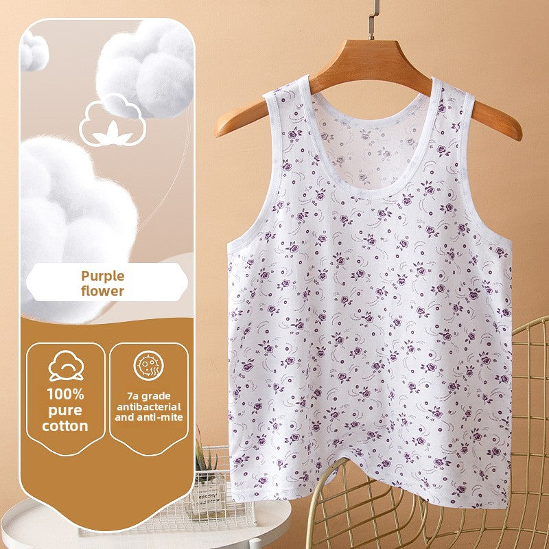 Cotton Sleeveless Vest for Women