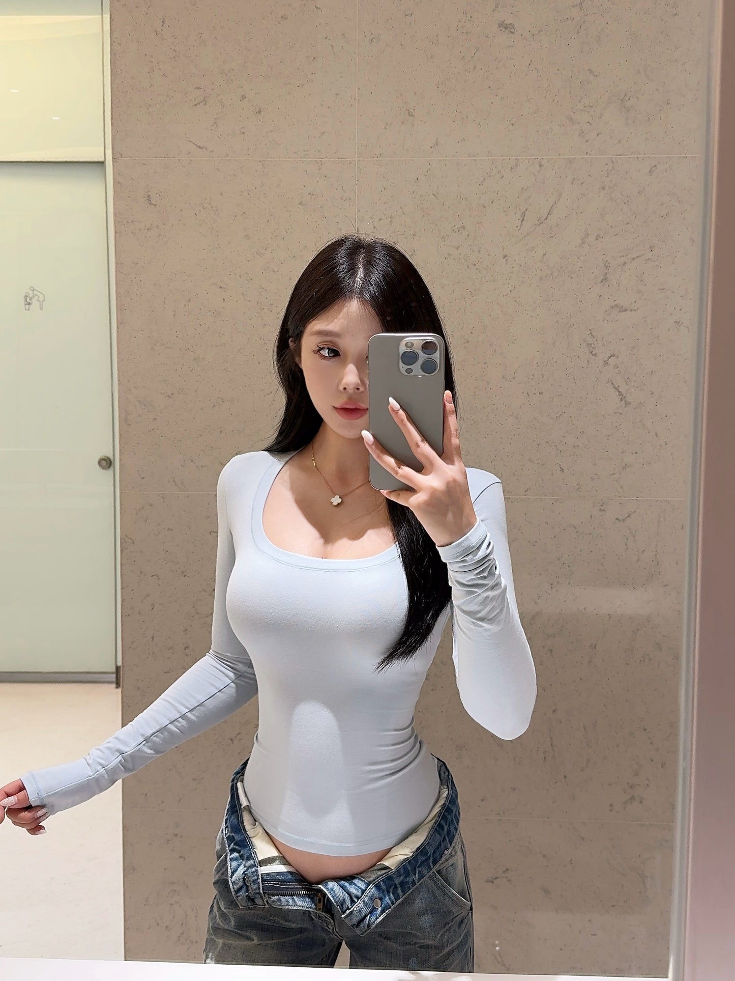 Cotton Spandex Top