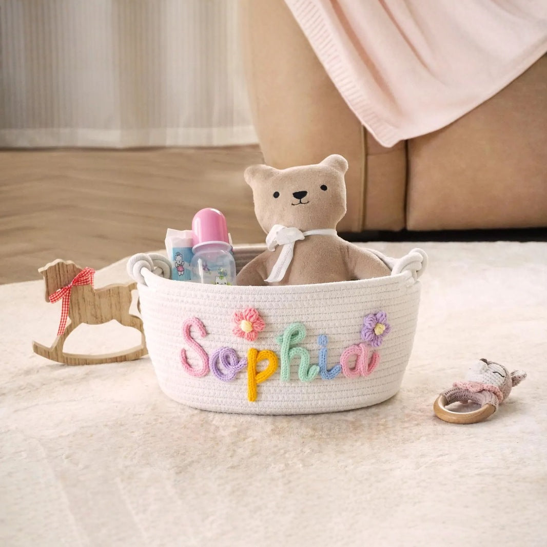 cotton storage basket