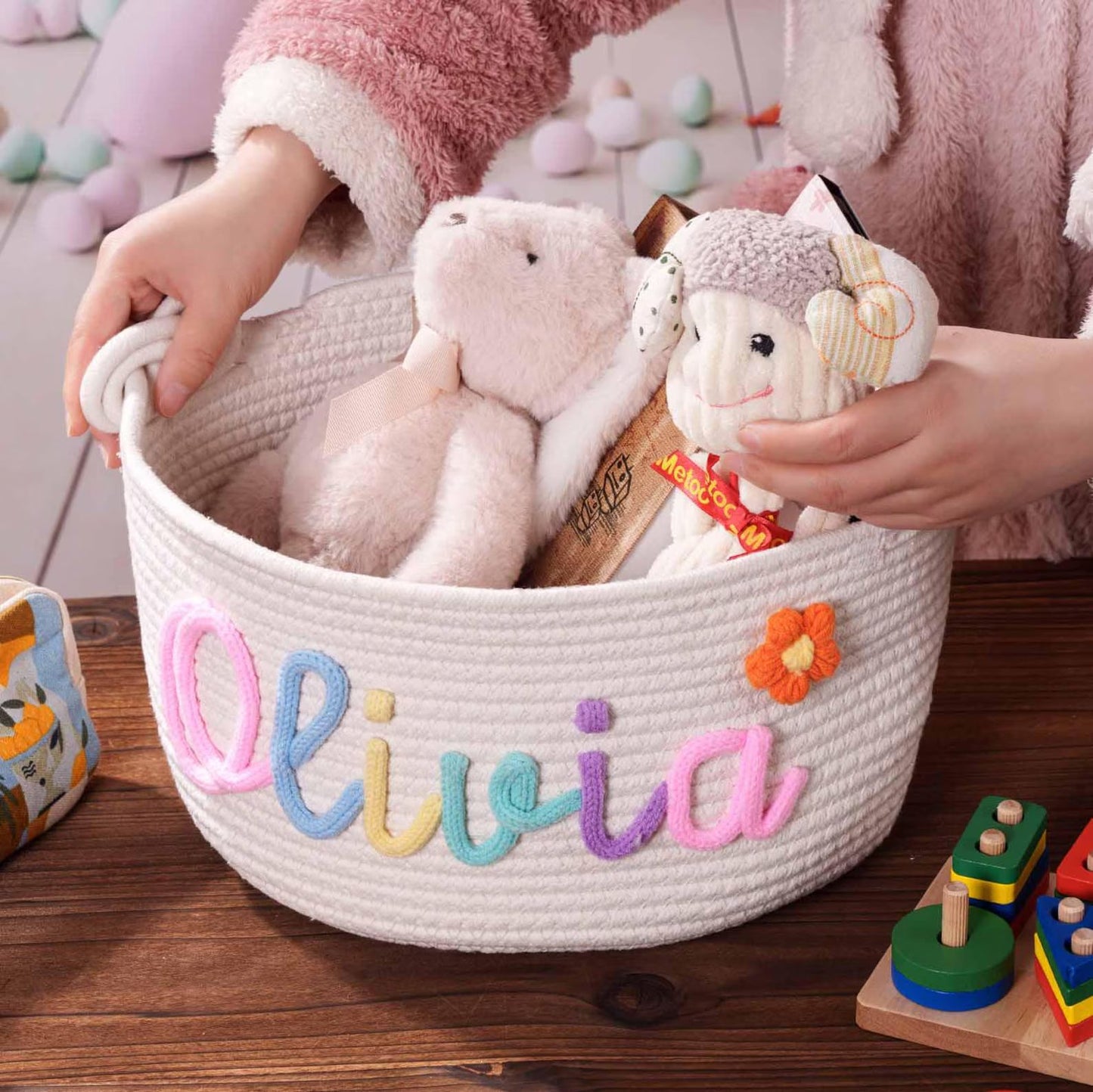 cotton storage basket