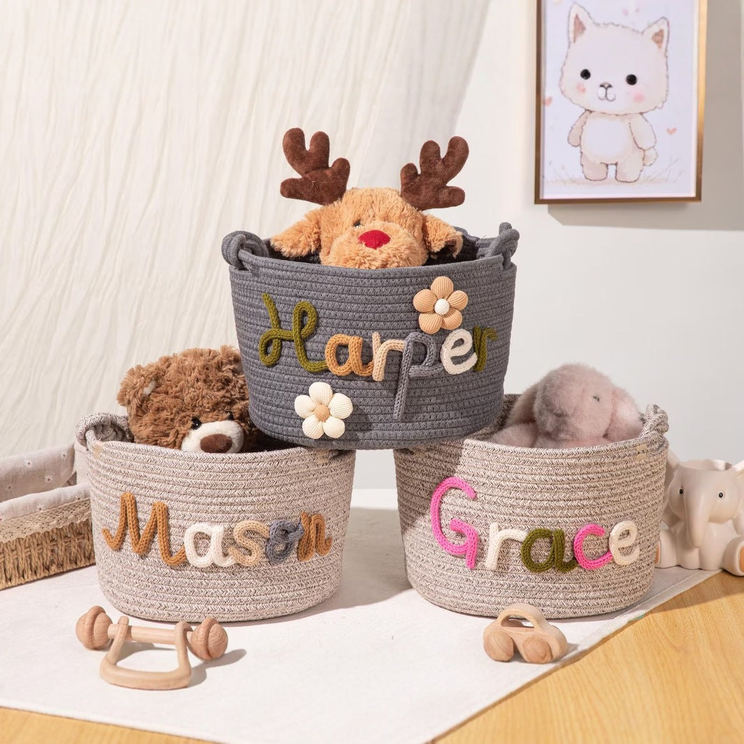 cotton storage basket