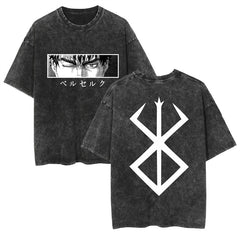 Washed black o