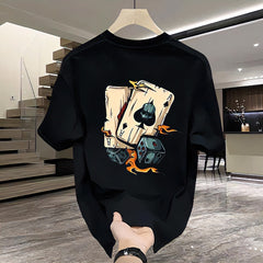 Black 180g combed cotton
