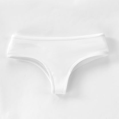 Cotton Women's Bikini Briefs Comfortable Low Waist Underwear