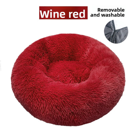 Cotton-wool pet bed