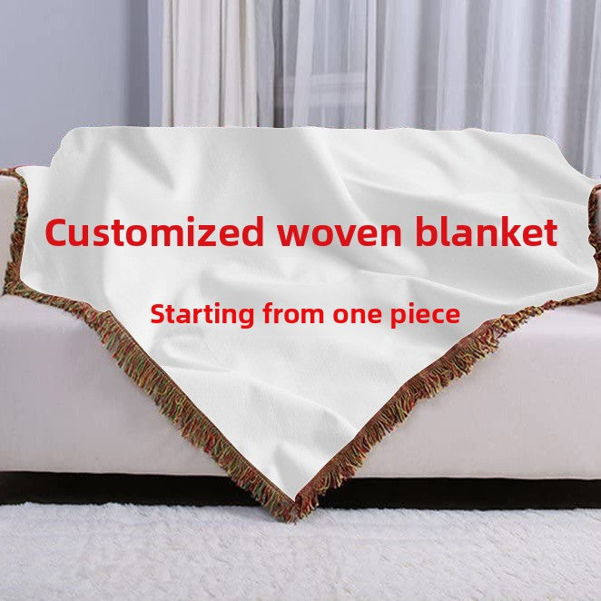 cotton woven blanket