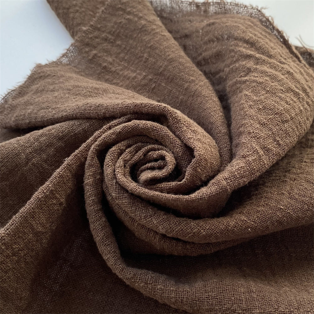 Cotton Wrinkled Raw Edge Napkin Placemat