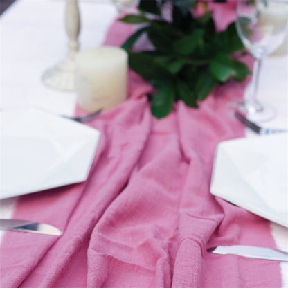Cotton Wrinkled Raw Edge Napkin Placemat