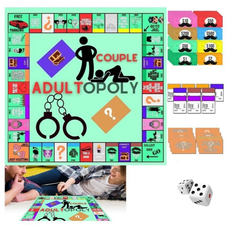 Couple Board Game Party Monopoly