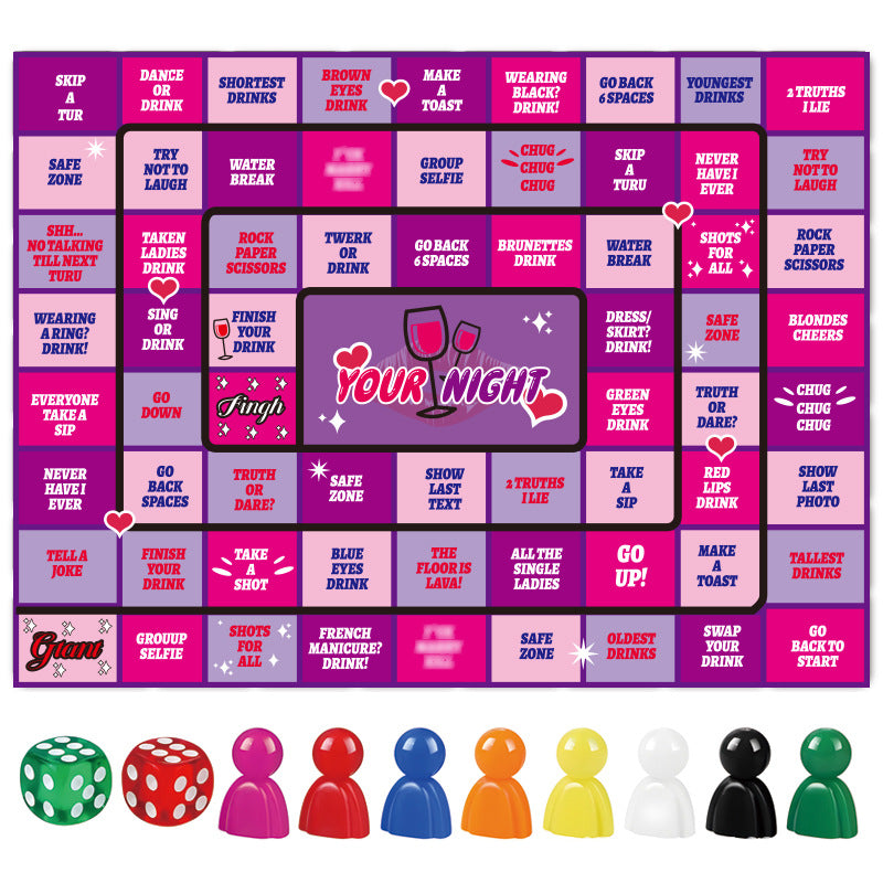 Couple Board Game Party Monopoly