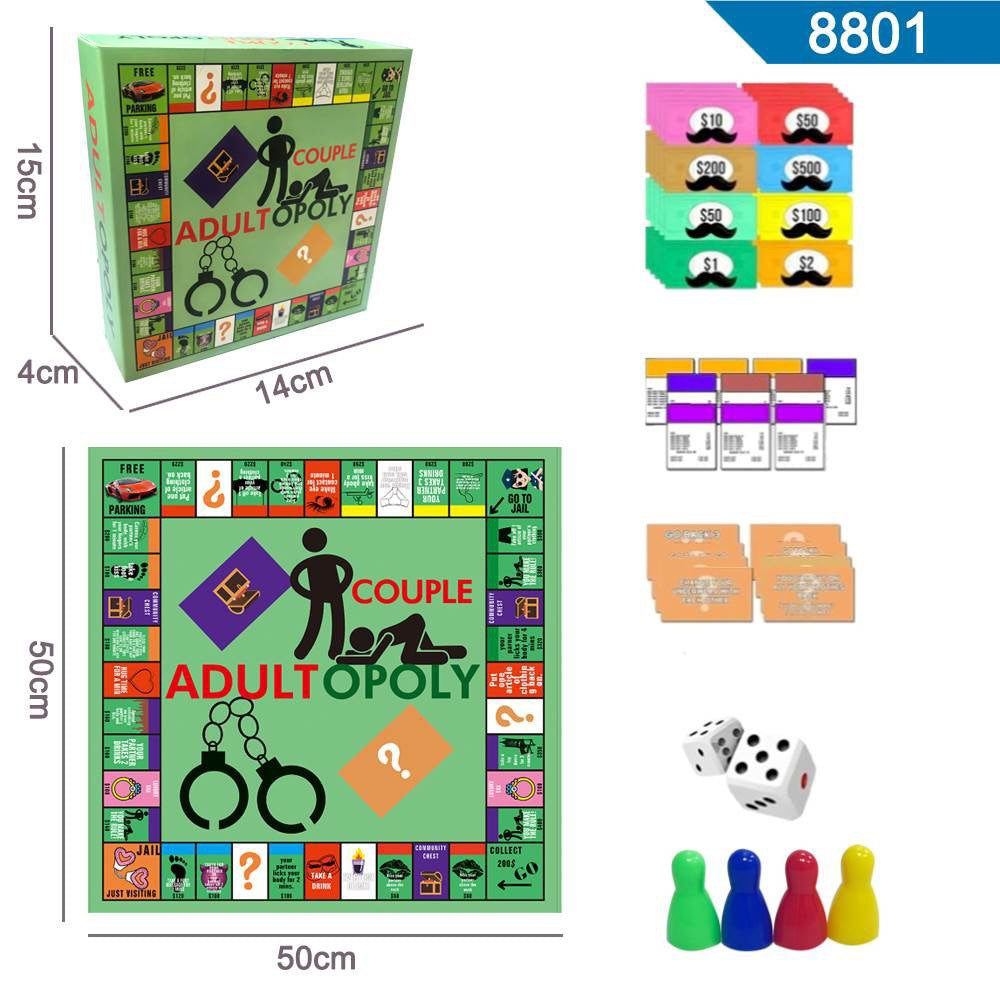 Couple Board Game Party Monopoly