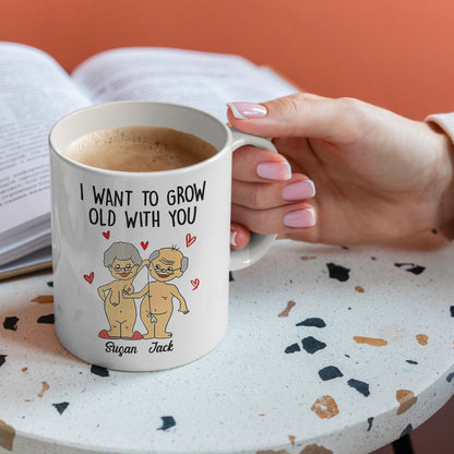 Couple ceramic mug