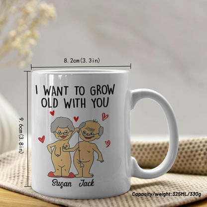 Couple ceramic mug
