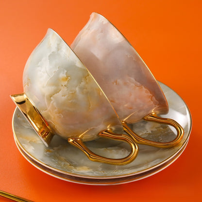Couple coffee cups