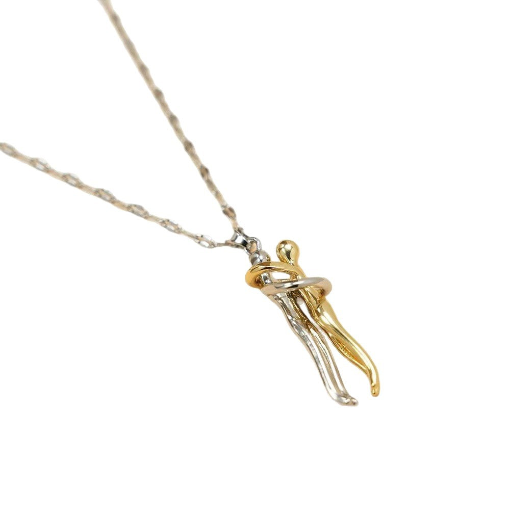 Couple Hugging Pendant