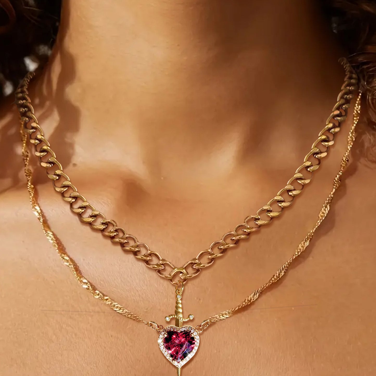 Couple pendant