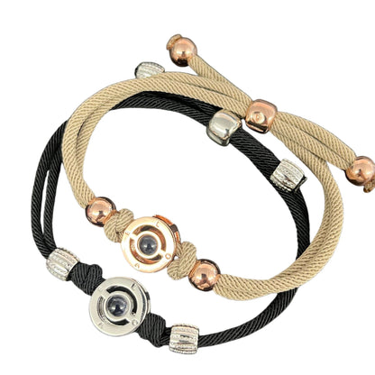 Couple Projection Bracelet Romantic Gift