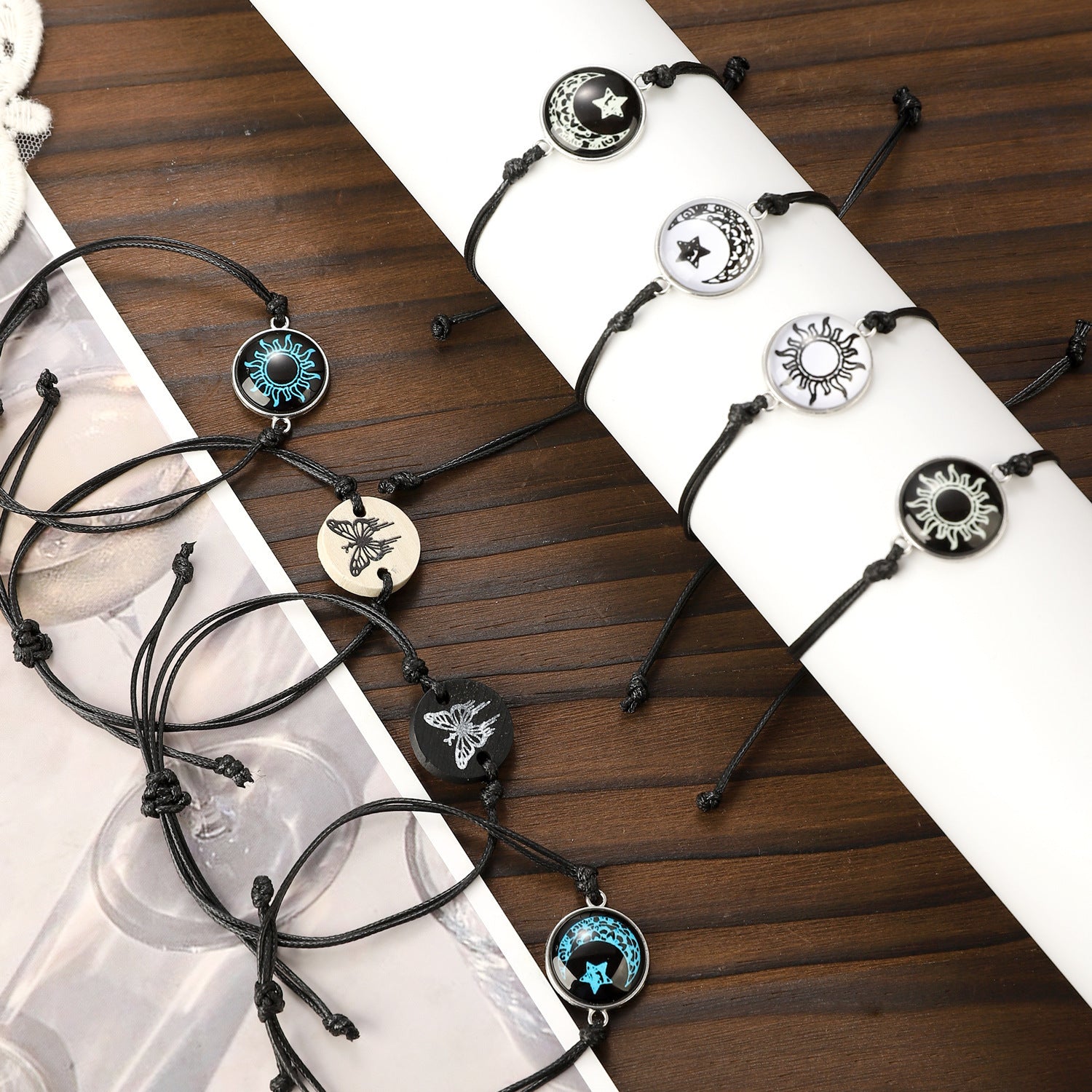 Couple's luminous bracelet
