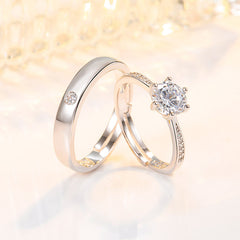 Men's Ring [Copper Plated White Gold]]