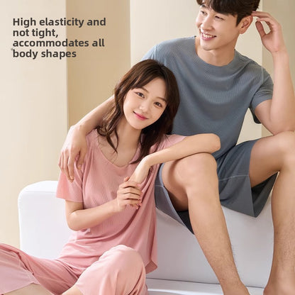 Couple’s viscose loungewear