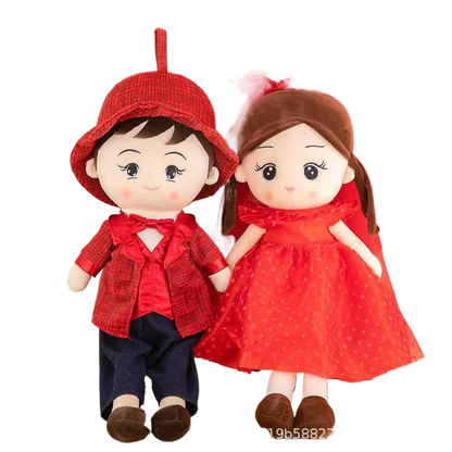 Couple Wedding Plush Dolls