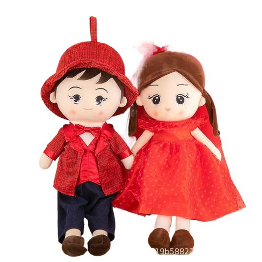 Couple Wedding Plush Dolls