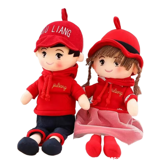 Couple Wedding Plush Dolls