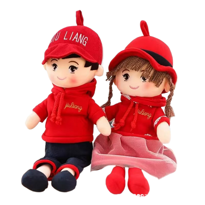 Couple Wedding Plush Dolls