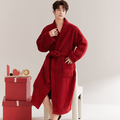 Couples Bathrobe Sleepwear