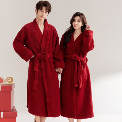 Couples Bathrobe Sleepwear