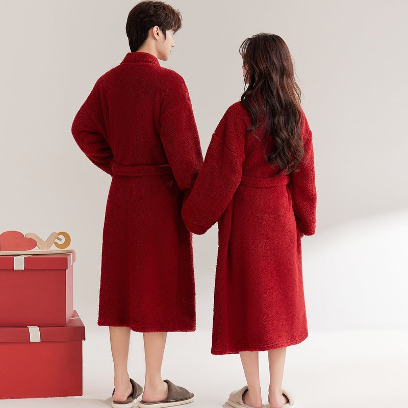 Couples Bathrobe Sleepwear