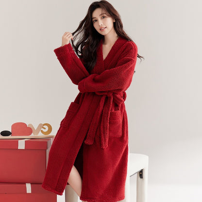 Couples Bathrobe Sleepwear