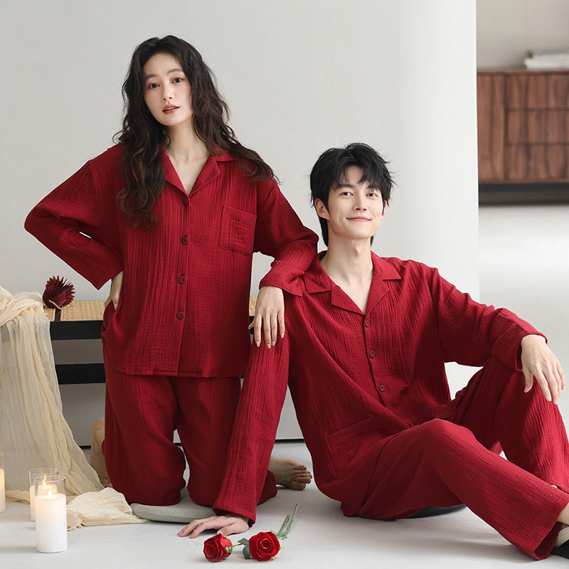 couples matching pajamas