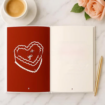 Couples Memory Keepsake Book