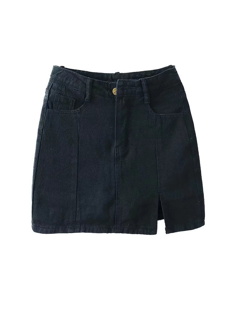 Cowboy half-length skirt