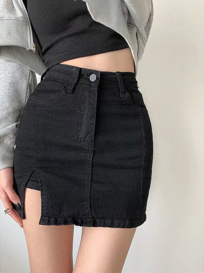 Cowboy half-length skirt