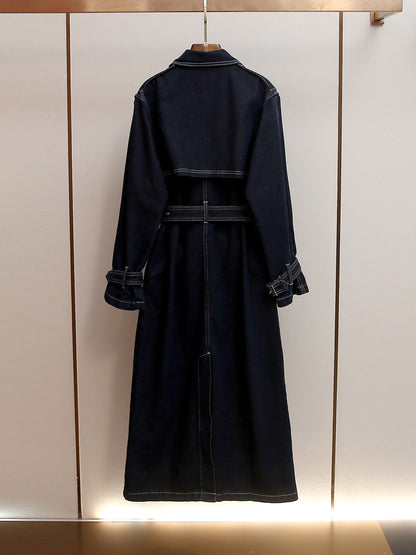 Cowboy-style trench coat