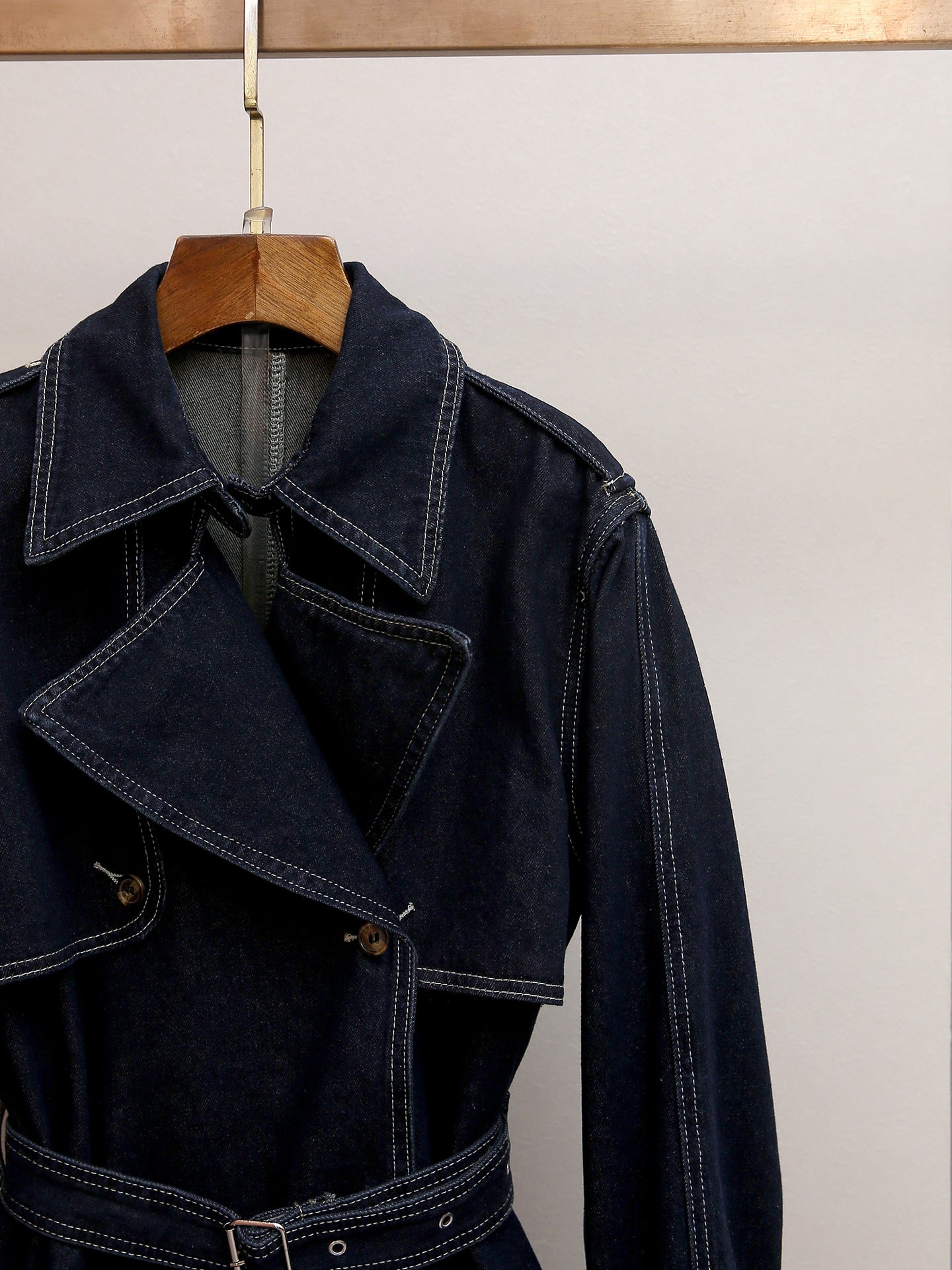 Cowboy-style trench coat