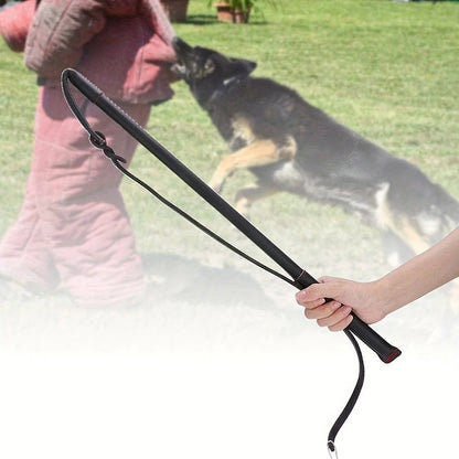 Cowhide Dog Training Whip