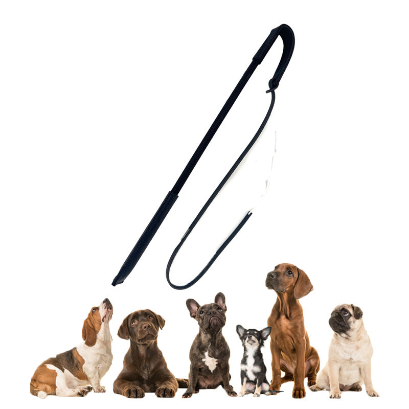 Cowhide Dog Training Whip
