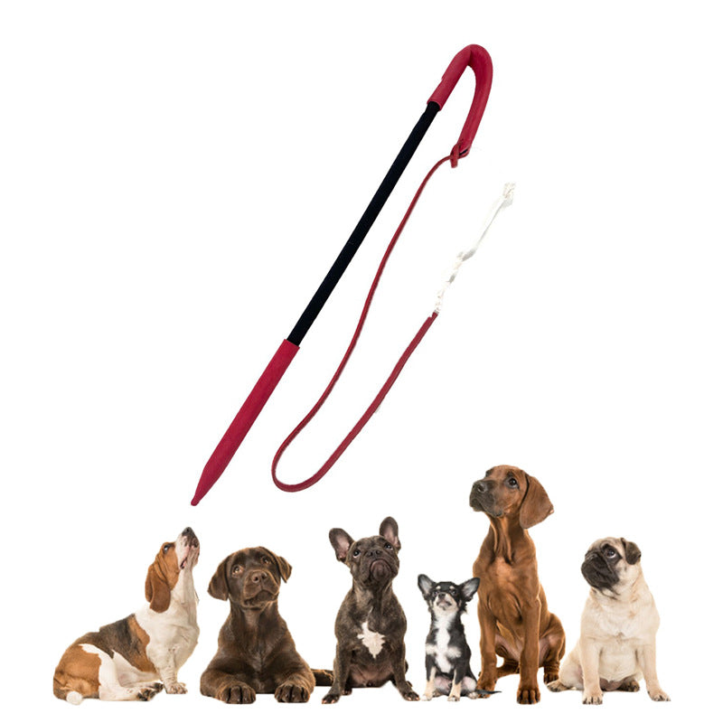 Cowhide Dog Training Whip