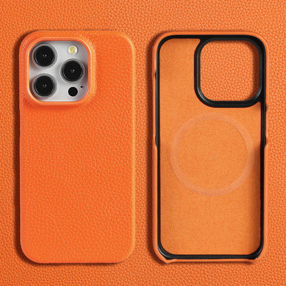 Cowhide Magnetic Protective Cover