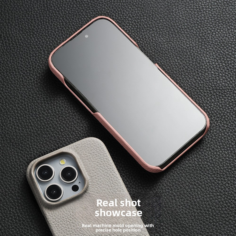 Cowhide Magnetic Protective Cover