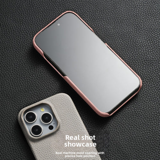 Cowhide Magnetic Protective Cover