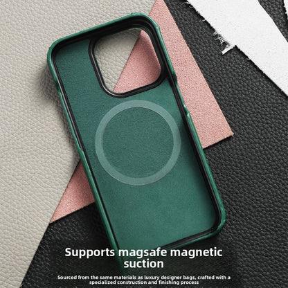Cowhide Magnetic Protective Cover