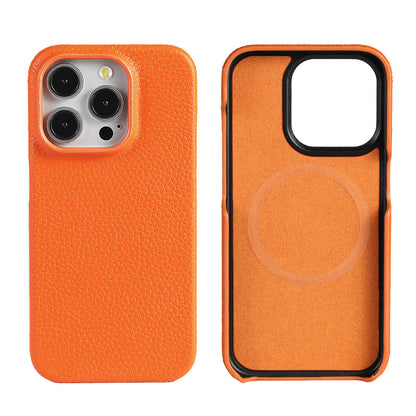 Cowhide Magnetic Protective Cover