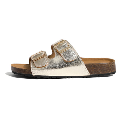 Cowhide Slippers