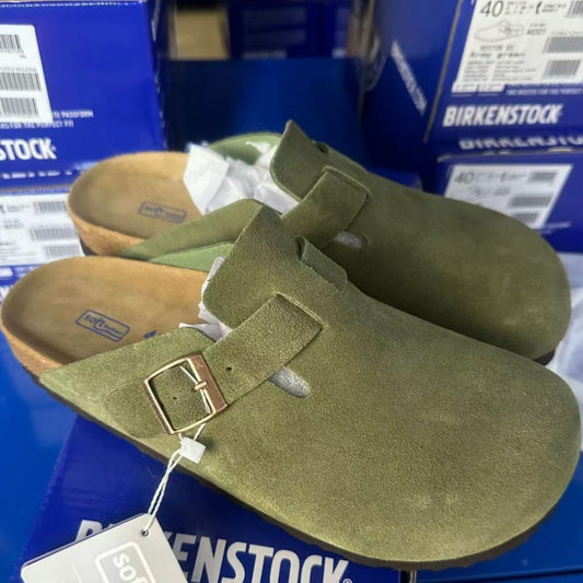 Cowhide Slippers