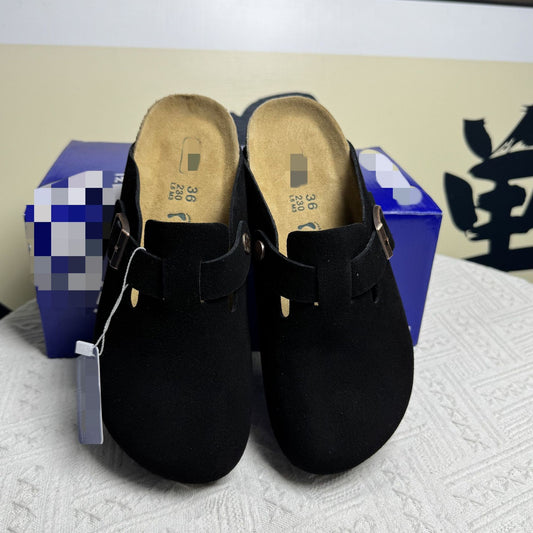 Cowhide Slippers
